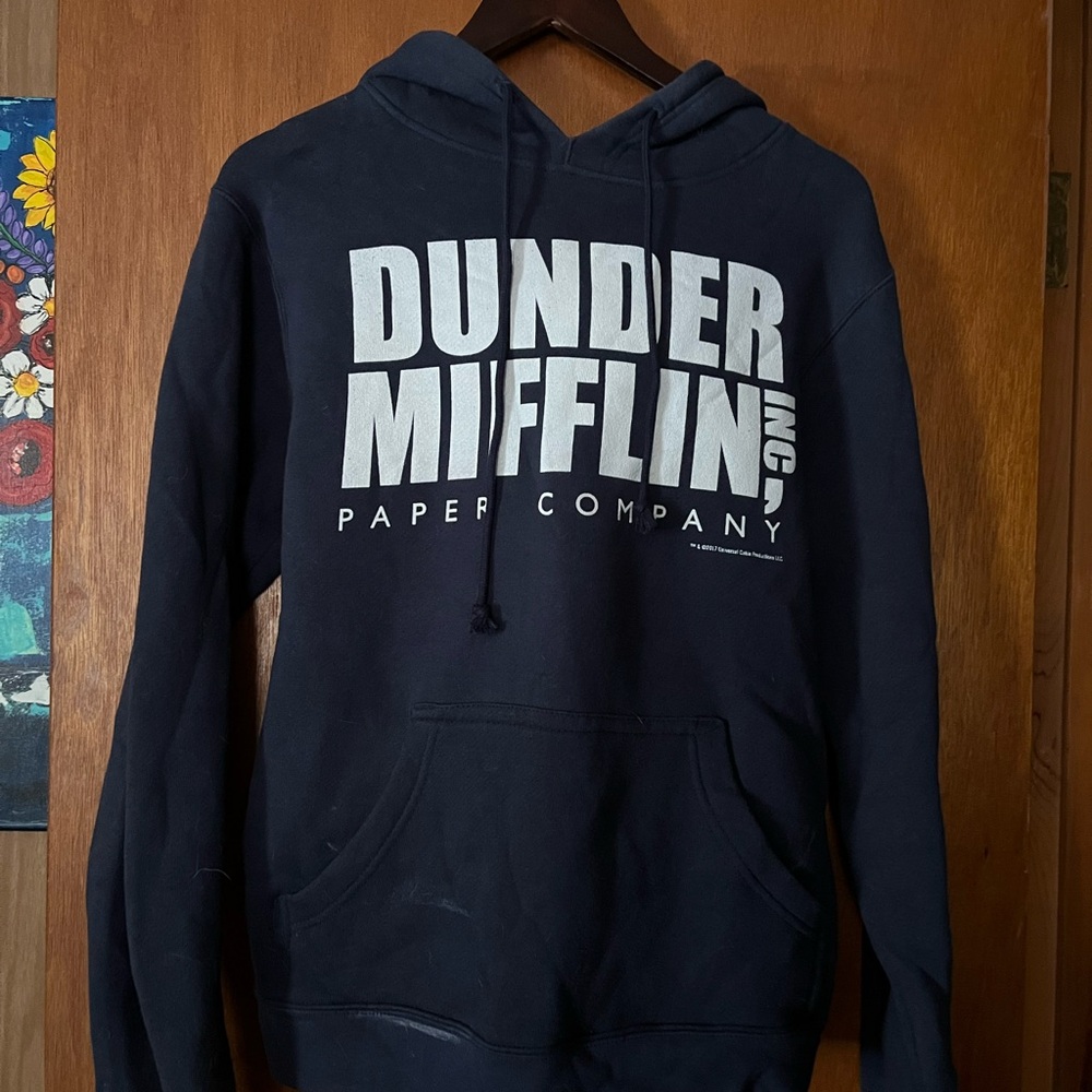 Dunder Mifflin Black Hoodie